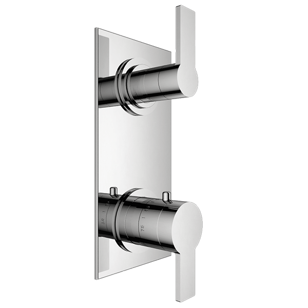 TRIM (Non-Shared Function) – 1/2″ Thermostatic Trim with Volume Control and 2-Way Diverter