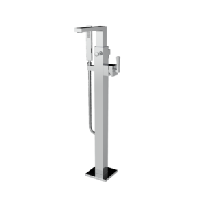 TRIM - Floor Mount Tub Filler with Hand Shower
