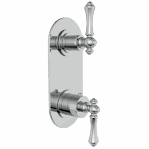 TRIM - 1/2" Thermostatic Trim with One Way Volume Control