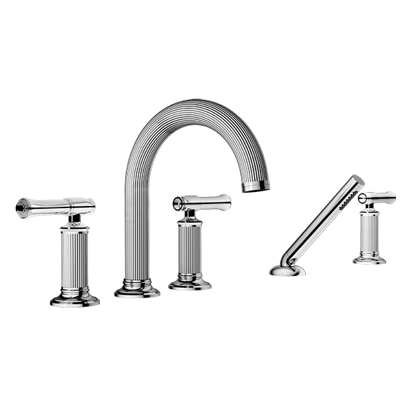 TRIM – Roman Tub Filler with Hand Shower
