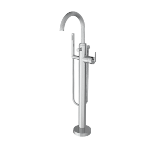 TRIM - Floor Mount Tub Filler with Hand Shower