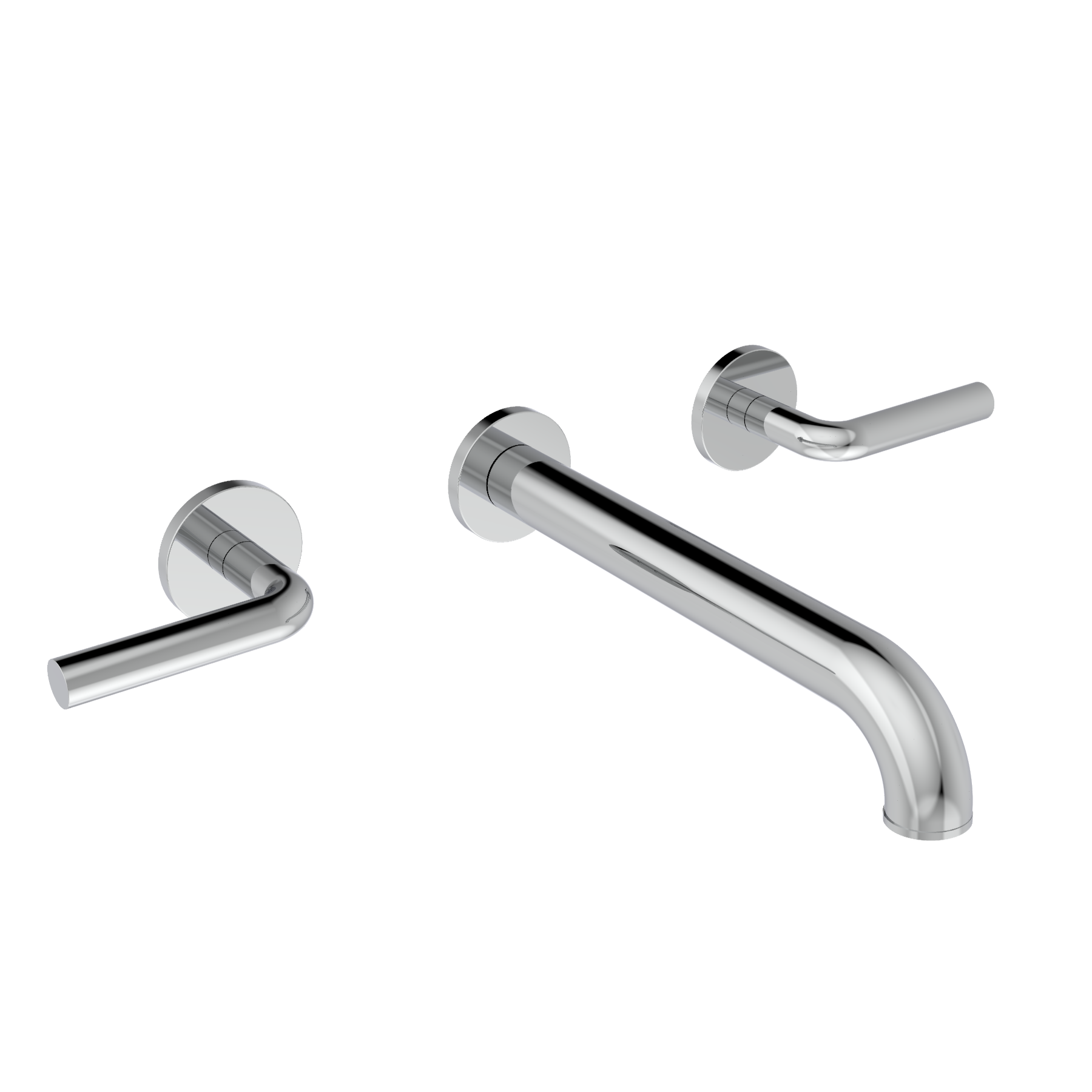 perthsanta　FANIVAL　シクレ Wall Mount Widespread Lavatory - Lever Handle - Santec