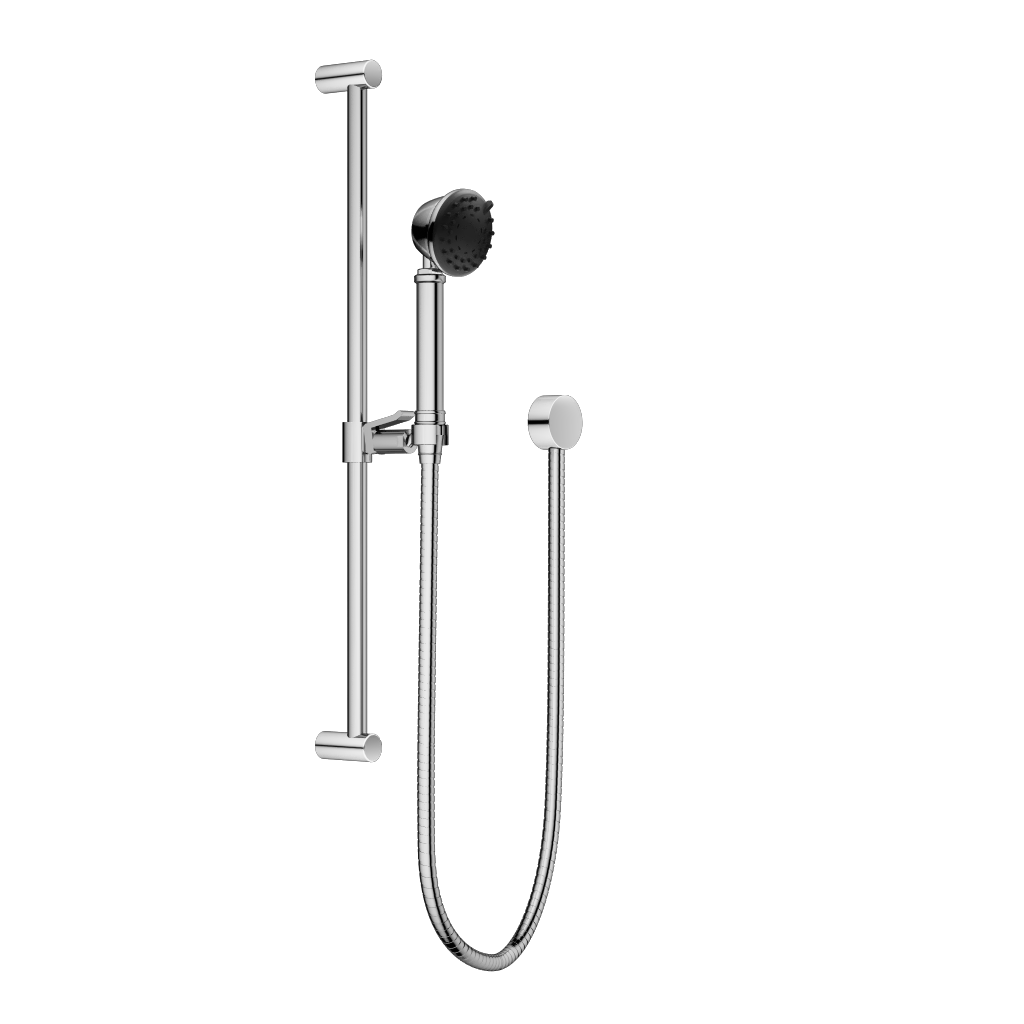 Multifunction Hand Shower with Slide Bar and Supply Elbow