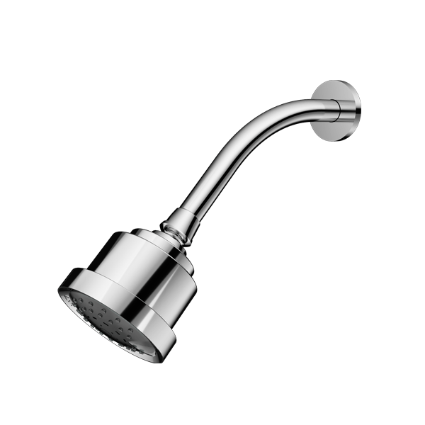 Multifunction Cylindrical Showerhead with Arm and Flange