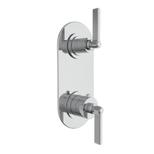 TRIM - 1/2" Thermostatic Trim with One Way Volume Control