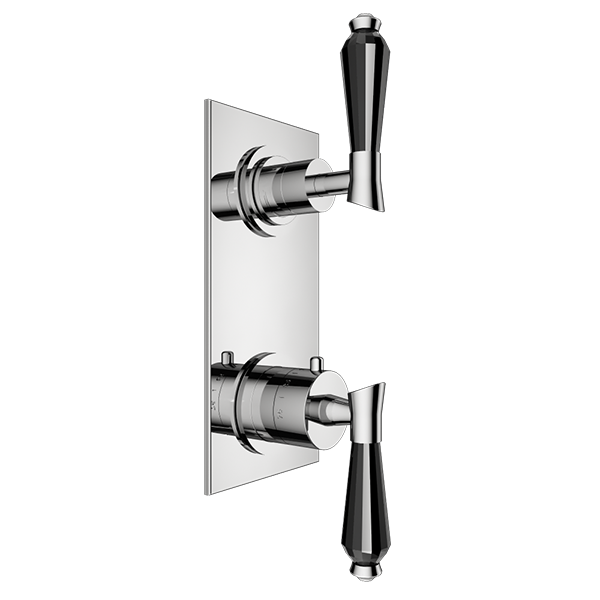 TRIM (Non-Shared Function) – 1/2″ Thermostatic Trim with 2-Way Diverter