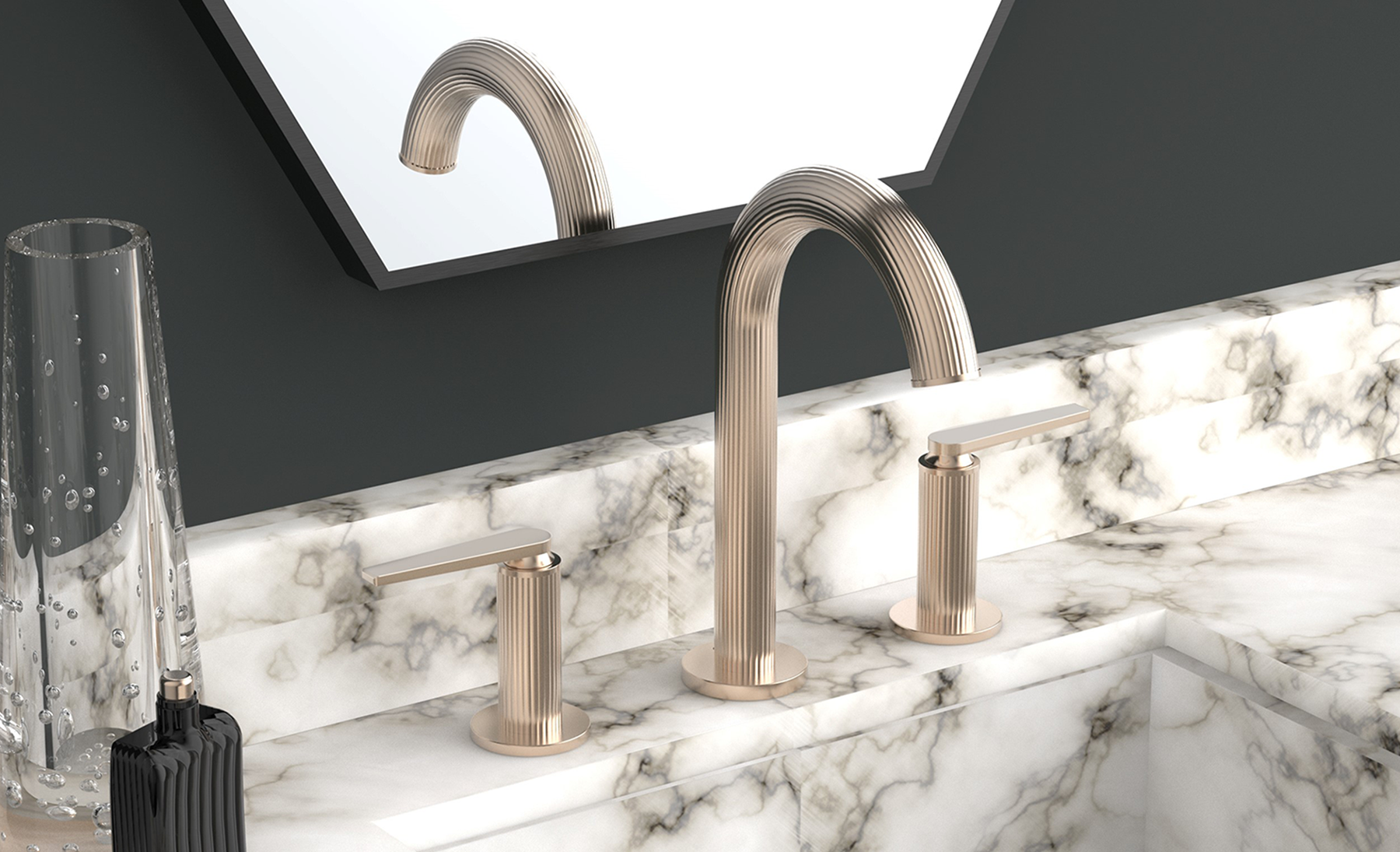Athena I Collection: Elegant Chrome Faucets