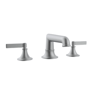 Lattice Widespread Faucet - Satin Nickel