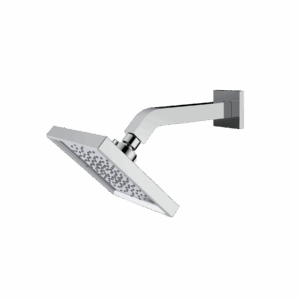6″ Single Function Showerhead with Arm and Flange