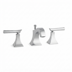 Edo Zen Widespread Faucet - Polish Chrome